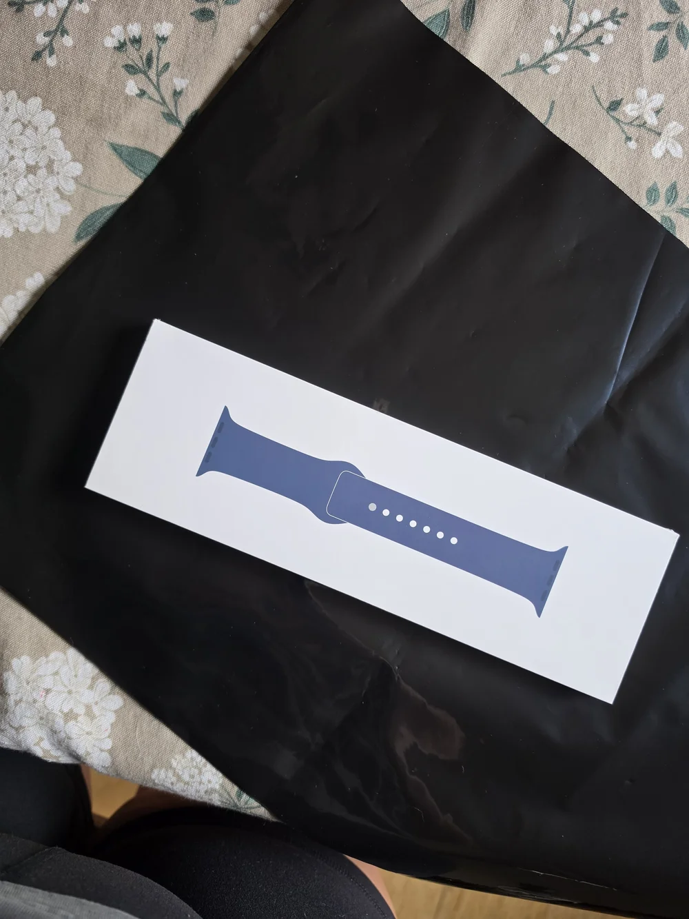 Apple Watch Blue Sport Band
